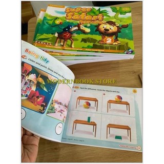 Super Safari Level 1,2,3 ( trọn bộ 2q Pupil + Activity book )