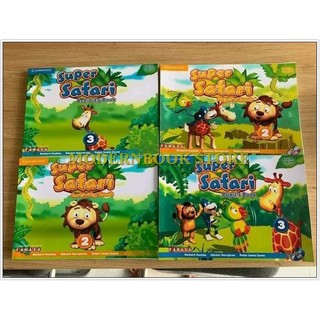 Super Safari Level 1,2,3 ( trọn bộ 2q Pupil + Activity book )