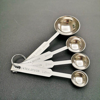 Bộ thìa định lượng inox 4 cỡ