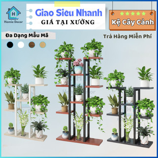 Kệ để cây cảnh phòng khách, giá để cây cảnh ban công, kệ chậu bông hoa , đôn để cây - Homie decor