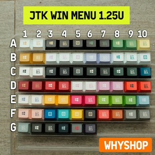 Jtk keycap nút win và menu 1.25u - nút lẻ bàn phím cơ - jtk grab