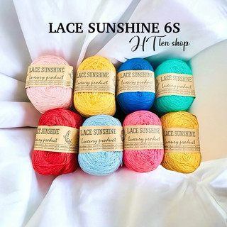 Sợi lace sunshine trơn 6 sợi 1mm
