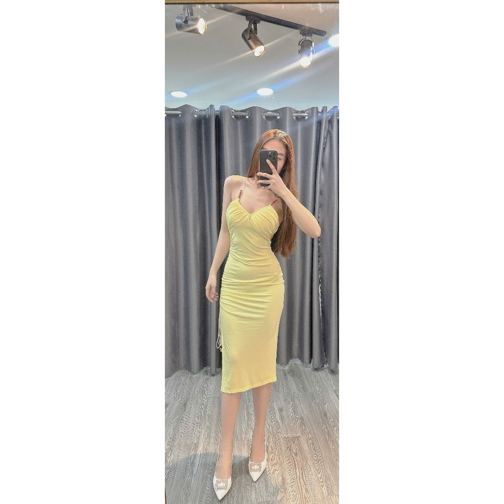 ĐẦM DÂY HỞ LƯNG F21