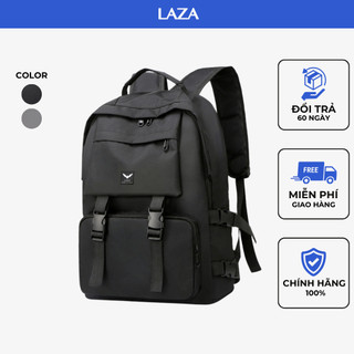 Balo nam nữ thời trang LAZA Geness Backpack 468-Chất liệu chống thấm nước -Đựng được laptop 15.6inch