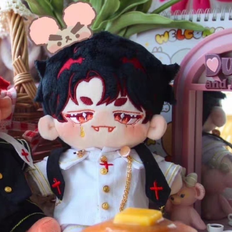 [Có sẵn] Nỉ Đức - doll bông 20cm, ktt không xương