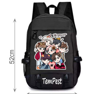 Balo tempest 🎁 FREESHIP 🎁 cặp nhóm nhạc tempest - balo học sinh cấp 2 cấp 3 giá rẻ