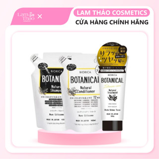 Dầu Gội/Xã Thực Vật Không Silicon Biorica Botanical Natural Non Silicone 400ml