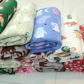 SALE☎️Mền nỉ hoạt hình cute Văn phòng, đi học, đi phượt