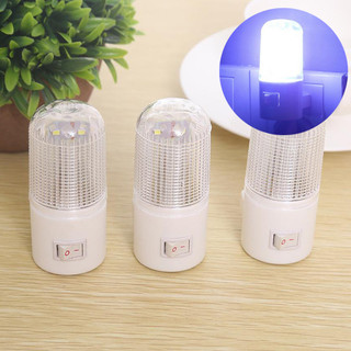 Đèn ngủ 3w trắng có công tắc - đèn led ngủ ánh sáng trắng