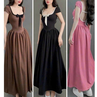 Đầm xoè TRIPBLE T DRESS tay ngắn siêu xinh - Free size