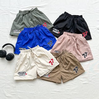 Quần short dù JJAYS 77 chất dù gió nhăn cao cấp 2 lớp 🖤 Nam nữ unisex 🖤 Jaystoree