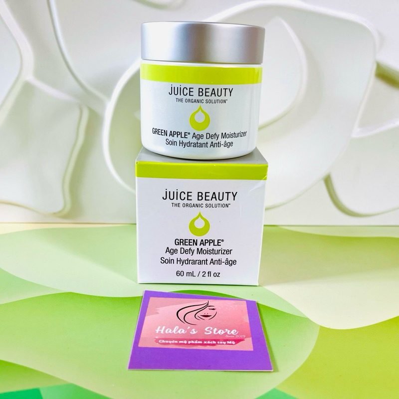 Kem dưỡng ẩm chống lão hóa Juice Beauty Green Apple Age Defy Moisturizer