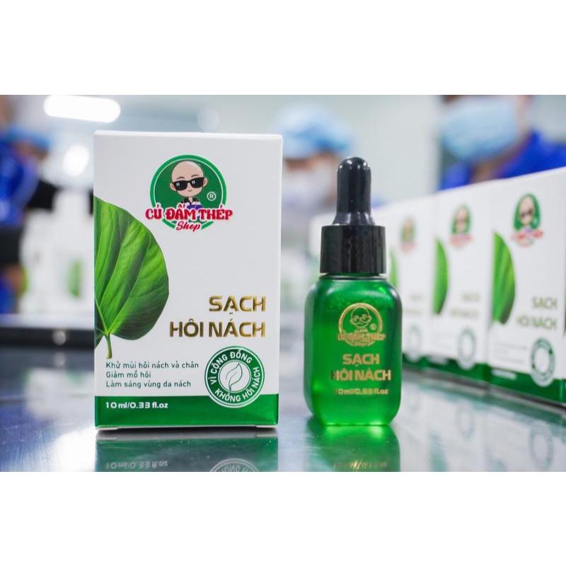 Sạch hôi nách, hôi chân CÚ ĐẤM THÉP 10-25ml