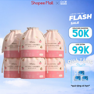 ( Loại 1)  COMBO 6 CUỘN KHĂN KHÔ ĐA NĂNG LAU MẶT Animerry DÙNG 1 LẦN, BÔNG TẨY TRANG 100% COTTON CAO CẤP