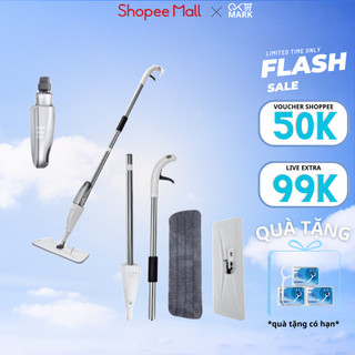 ( Loại 1 ) Cây Lau Nhà Phun Sương Thông Minh - Chổi Lau Nhà Đa Năng Có Bình Xịt Nước
