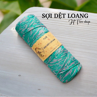 Sợi dệt LOANG lõi xám nhãn hiệu THHX YARN 130gr