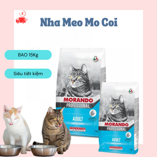 Thức ăn mèo hạt khô Morando MigliorGatto Adult Ý - Bao 15kg