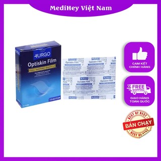 Băng vô trùng trong suốt, không thấm nước Urgo Optiskin Film 7,3 x 8cm
