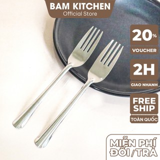 Nĩa inox Bam KITCHEN sáng bóng cao cấp NA01F
