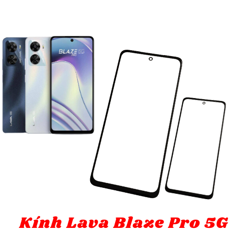 Kính ép trên màn hình dành cho Lava Blaze Pro 5G , kính ép dành cho lava blaze pro 5g