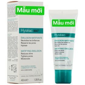 Kem Dưỡng Kiềm Dầu, Se Lỗ Chân Lông Uriage Hyséac Mat' 40ml