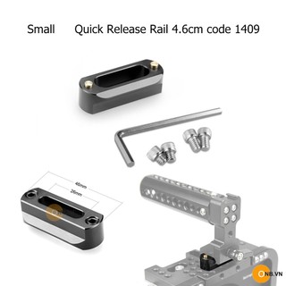 Small quick release rail 4.6cm code 1409