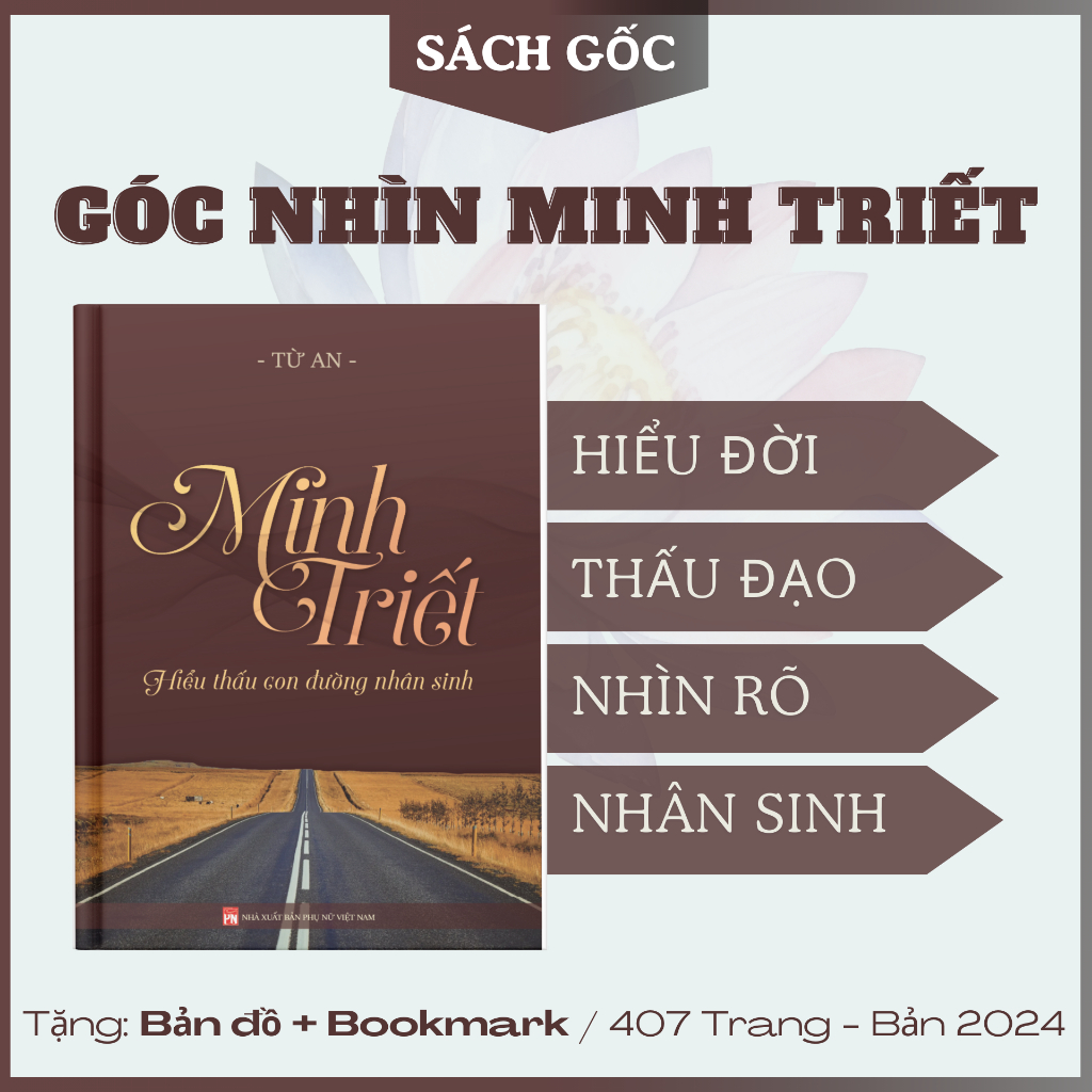Sách MINH TRIẾT - Hiểu Thấu Con Đường Nhân Sinh (tâm lý, phát triển nhận thức, con đường chuyển hóa)