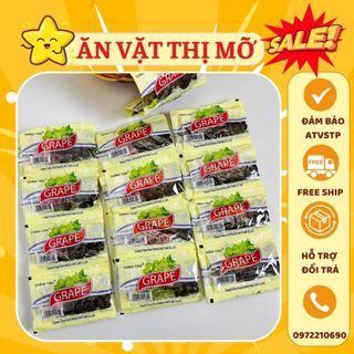 10 gói Ô mai nho xí muội tuổi thơ