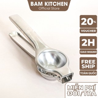 Dụng cụ vắt chanh tắc inox Bam KITCHEN kích thước lớn cao cấp VC02F