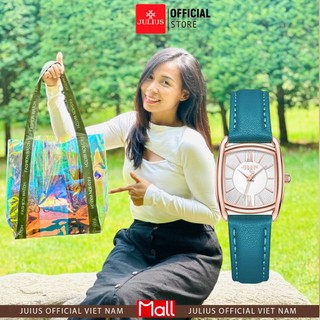 Julius official | đồng hồ nữ julius ja-1364 dây da