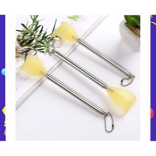 Cây gãi lưng gãi ngứa inox rút gọn 50cm tiện lợi dễ dàng mang theo