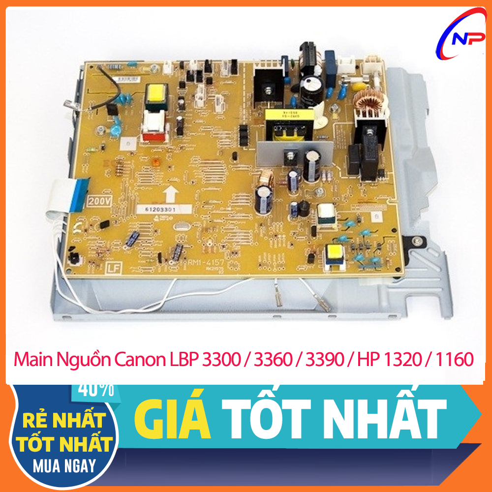 Board Main Nguồn Máy In Canon LBP 3300 / 3360 / 3390 / HP 1320 / 1160 | Bóc Máy Giá Rẻ