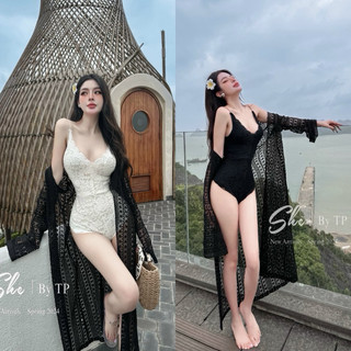 Bikini ren sang chảnh kín đáo gợi cảm đồ bơi nữa Quảng Châu cao cấp