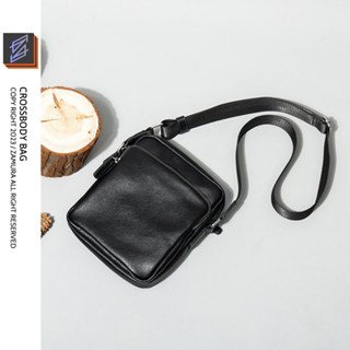  Túi đeo chéo nam da pu siêu sợi dày dặn cao cấp chống nước nhiều ngăn đựng vừa ipad mini thời trang công sở ZM057 