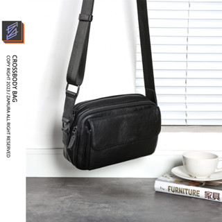 Túi đeo chéo nam da pu mềm mịn cao cấp dày dặn chống nước nhiều ngăn tiện lợi thời trang phong cách hottrend ZM015