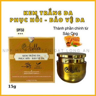 Kem trắng da phục hồi và bảo vệ da SPF50+++ Chilla 15g - Maria Beauty