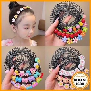 Xược tóc cho bé gái  (làm gọn gàng mái tóc)