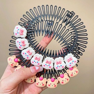 Xược tóc cho bé gái  (làm gọn gàng mái tóc)