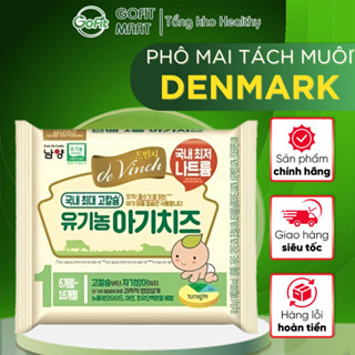 Phô Mai Tách Muối Cho Bé Ăn Dặm Phomai Hữu Cơ Hàn Quốc Denmark, Gofit Mart