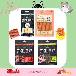 Snack Cho Chó Thịt Que Phô Mai Bowwow 50g