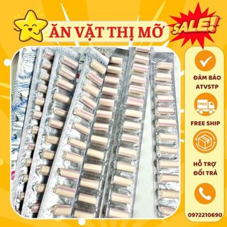 Vỉ kẹo khoai môn thơm ngon, kẹo dẻo sữa khoai môn hongkong, kẹo dẻo, kẹo ngọt, đồ ăn vặt tuổi thơ