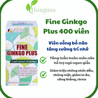Viên uống bổ não, tăng cường trí nhớ Fine Ginkgo Plus