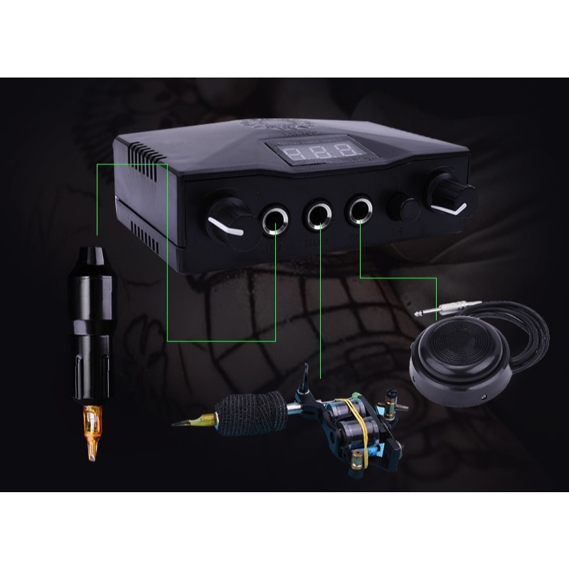 Biến điện mini 2 máy cho máy xăm hình
