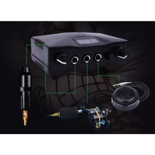 Biến điện mini 2 máy cho máy xăm hình