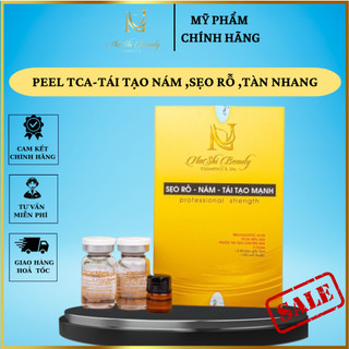 Peel TCA  Hỗ Trợ Làm Đầy Sẹo Rỗ Sẹo Lõm ,Nám , Tàn Nhang - Tặng 2 Chai Tế Bào Gốc