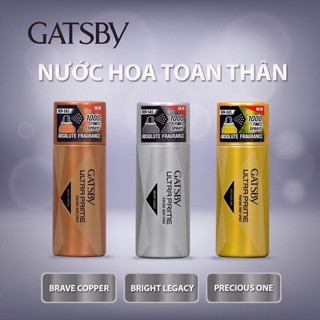 Xịt Toàn Thân Hương Nước Hoa GATSBY Ultra Prime 150ml
