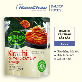 Kimchi cải thảo cắt lát Ông Kim's Bibigo 100gr