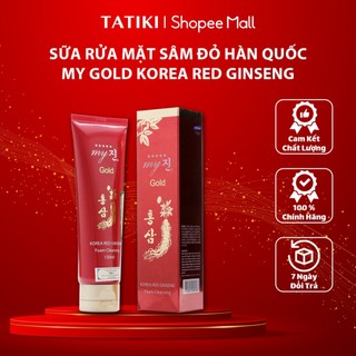 Sữa Rửa Mặt Sâm My Me Korea Red Ginseng Foam Cleansing 130ml