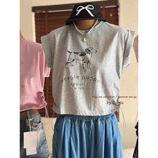 Áo thun croptop cánh dơi rút eo 9316- Comic