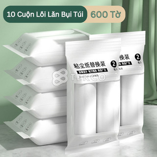 10 lõi lăn bụi dự phòng 60 tờ / lõi - 5 túi 2 lõi lăn dự phòng